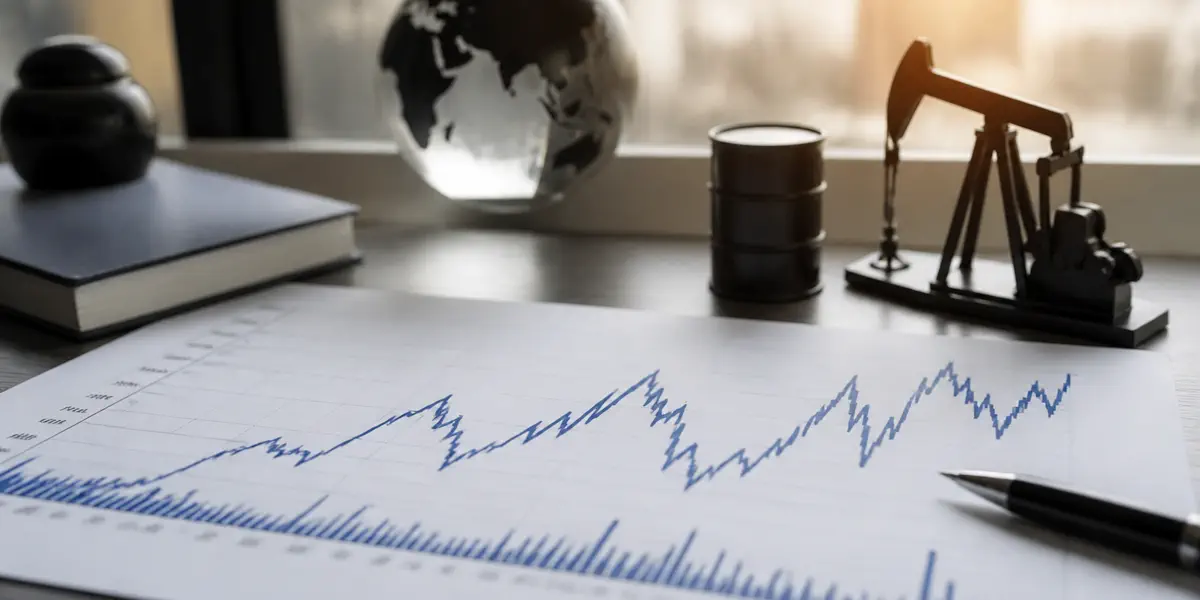Long-run oil price chart