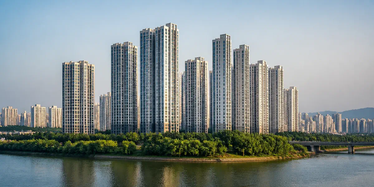 High-rise buildings - Seoul real estate development